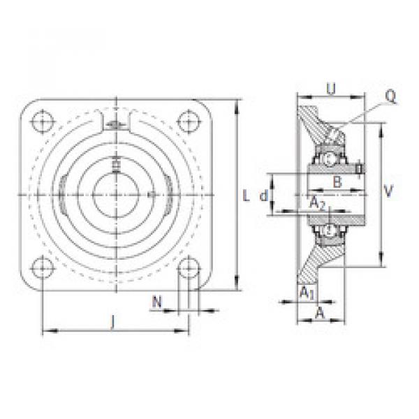 Bearing housed units RCJY16 INA #1 image