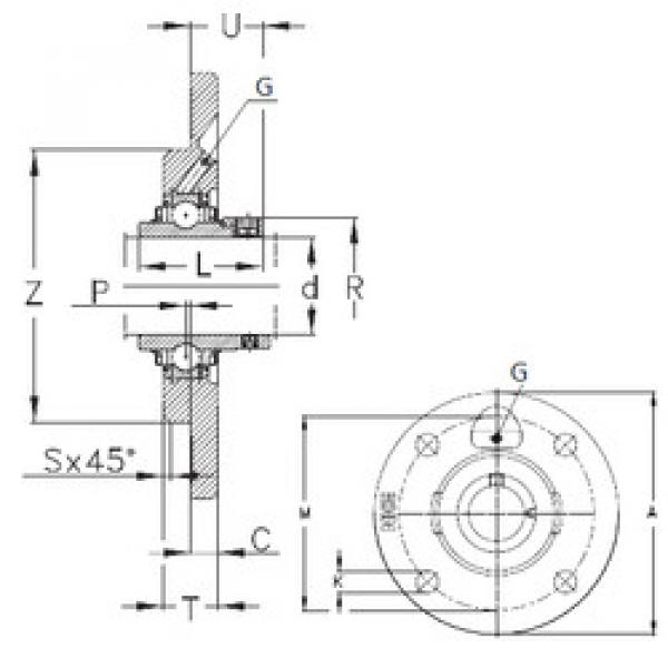 Bearing housed units RME100 NKE #1 image