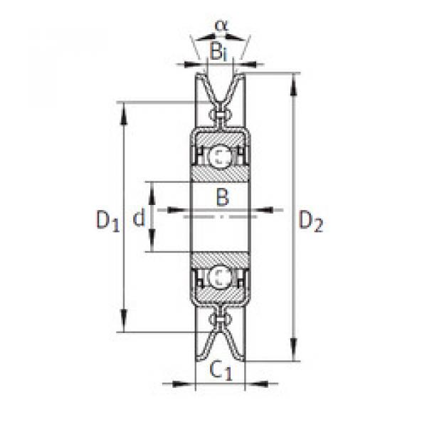 Bearing housed units RSRA13-129-L0-L114 INA #1 image