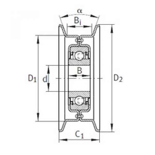 Bearing housed units RSRB15-92-L0 INA #1 image