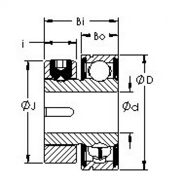 Bearing housed units S1PP7-4 AST #1 image