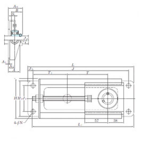 Bearing housed units SBNPTH201-100 KOYO #1 image