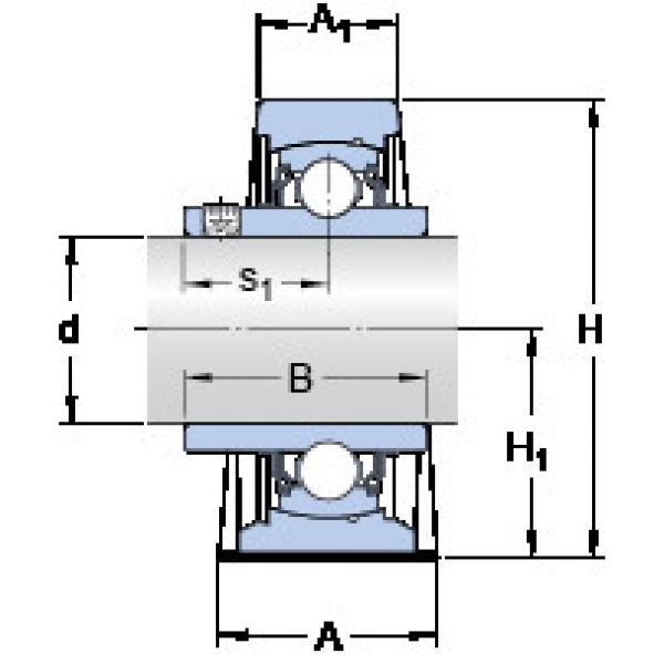 Bearing housed units SY 1.1/2 TF/VA201 SKF #1 image