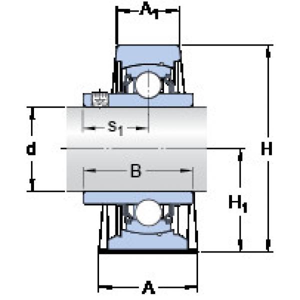 Bearing housed units SY 1.1/2 TF/VA228 SKF #1 image