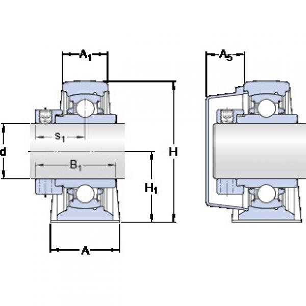 Bearing housed units SY 1.1/4 WDW SKF #1 image