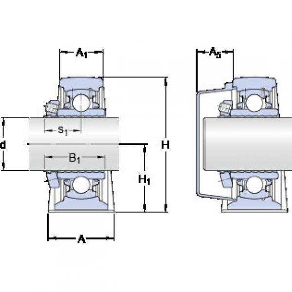 Bearing housed units SY 1.11/16 LDW SKF #1 image