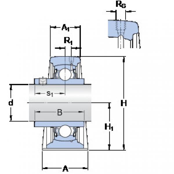 Bearing housed units SY 17 TF SKF #1 image