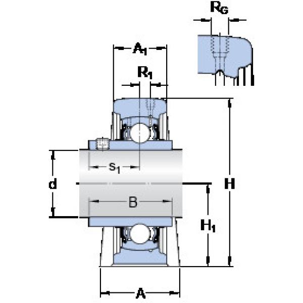 Bearing housed units SYF 20 TF SKF #1 image