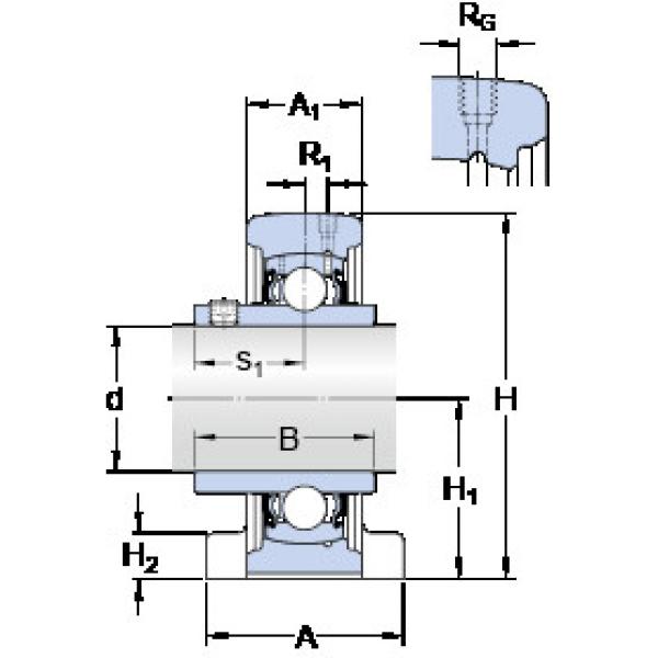 Bearing housed units SYFJ 25 TF SKF #1 image