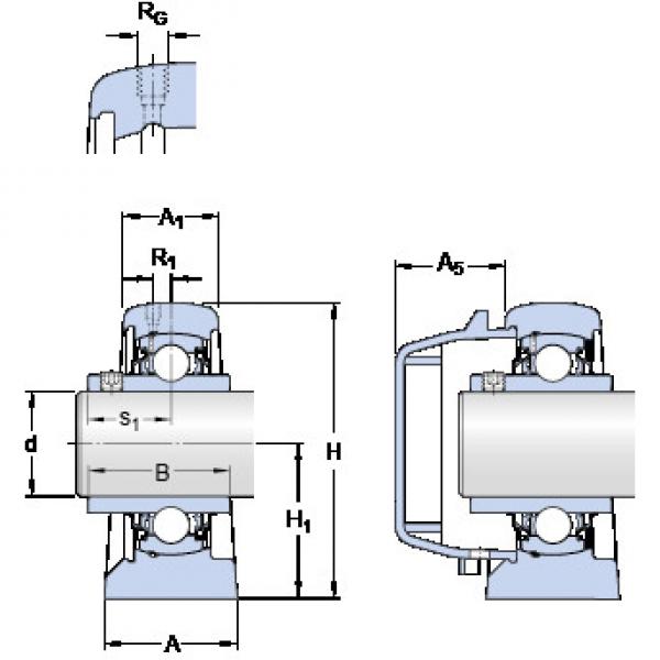 Bearing housed units SYFWR 1.1/2 YZTHR SKF #1 image