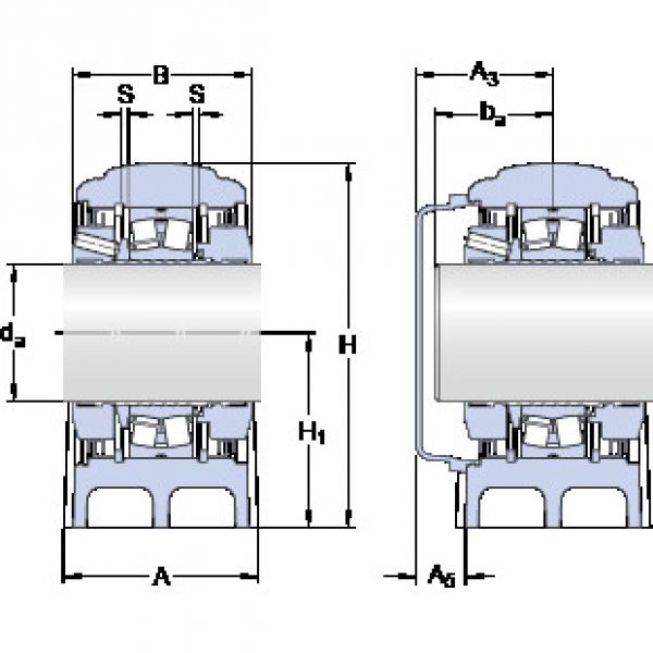 Bearing housed units SYNT 35 LTS SKF #1 image