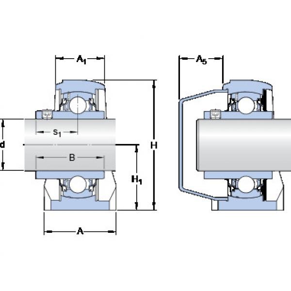 Bearing housed units SYWK 1.15/16 LTA SKF #1 image