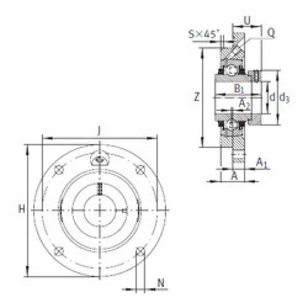 Bearing housed units TME25-N INA #1 image