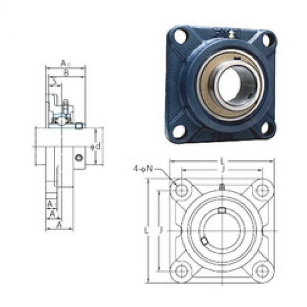 Bearing housed units UCF207-21E FYH #1 image