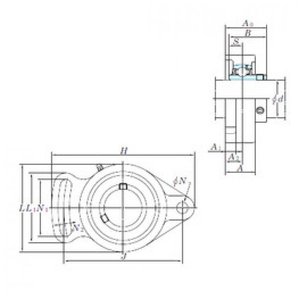 Bearing housed units UCFA202-10 KOYO #1 image