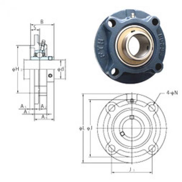 Bearing housed units UCFCX05-16E FYH #1 image