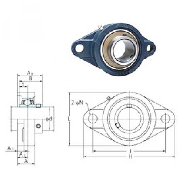 Bearing housed units UCFL201 FYH #1 image