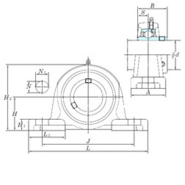 Bearing housed units UCP202-10 KOYO #1 image