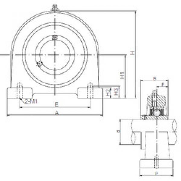 Bearing housed units UCPA204 ISO #1 image