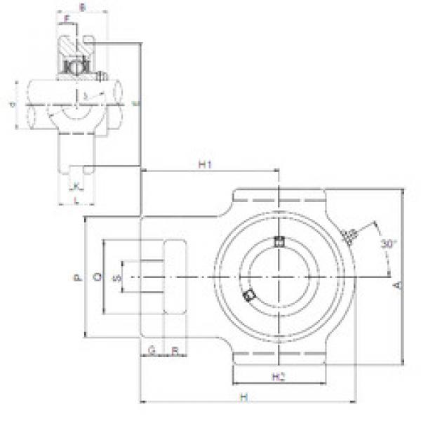 Bearing housed units UCT205 CX #1 image