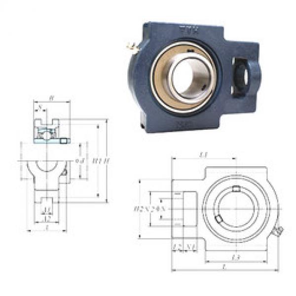 Bearing housed units UCT205 FYH #1 image