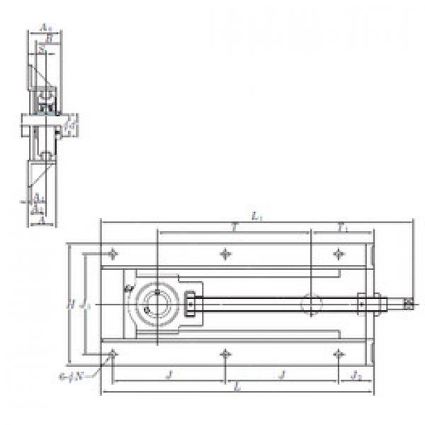 Bearing housed units UCTH201-8-150 KOYO #1 image