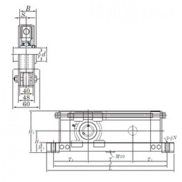 Bearing housed units UCTL204-100 KOYO #1 image