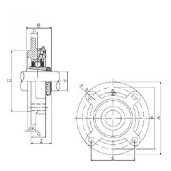 Bearing housed units UKFC206 ISO #1 image