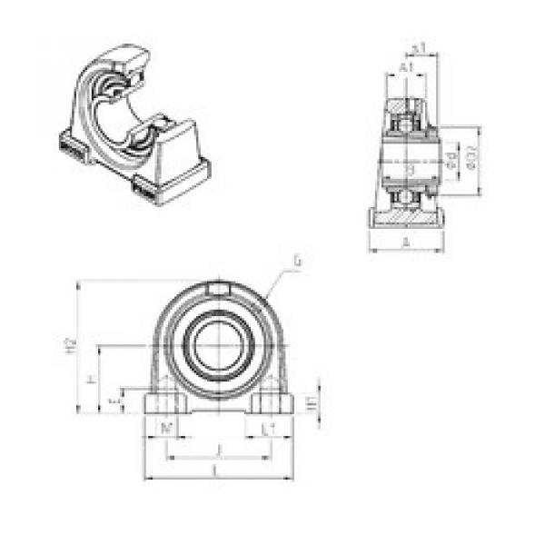 Bearing housed units UKPAE210H SNR #1 image