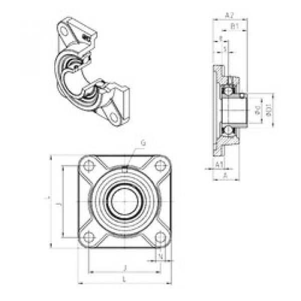 Bearing housed units USF202 SNR #1 image