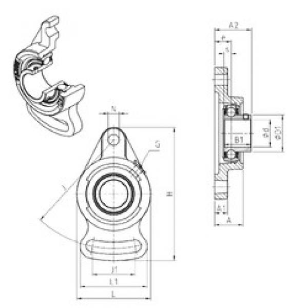 Bearing housed units USFA201 SNR #1 image