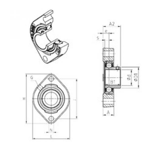 Bearing housed units USFD202 SNR #1 image