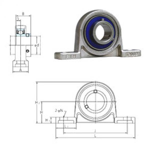 Bearing housed units USP002S6 FYH #1 image