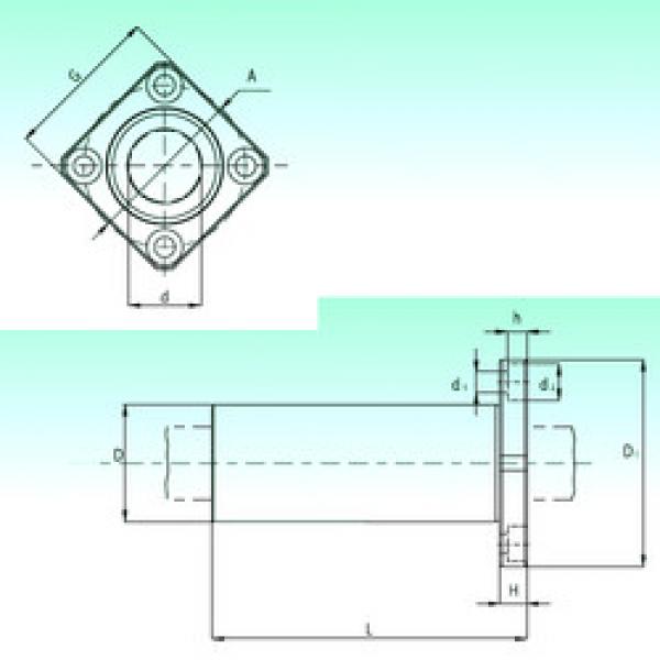 linear bearing shaft KBKL 08-PP NBS #1 image