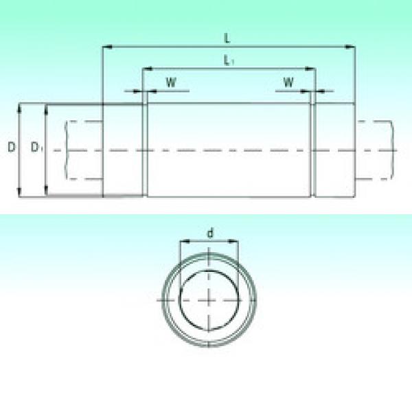 linear bearing shaft KBL1257 NBS #1 image