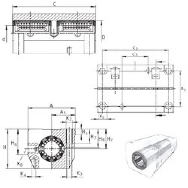 linear bearing shaft KTSG12-PP-AS INA #1 image