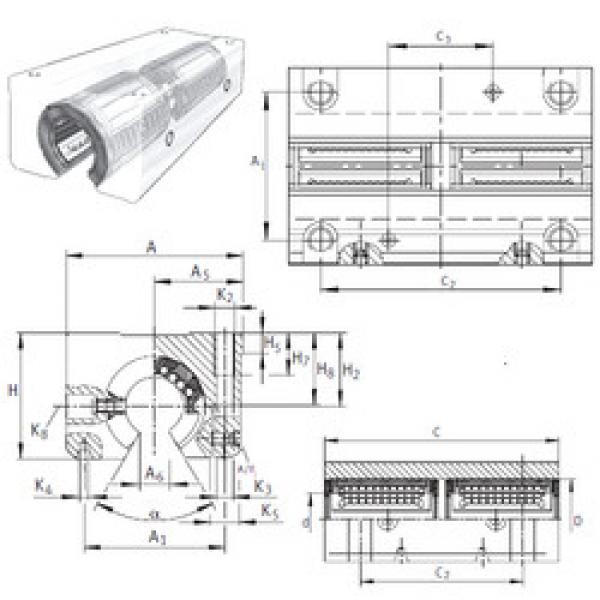 linear bearing shaft KTSOS12-PP-AS INA #1 image