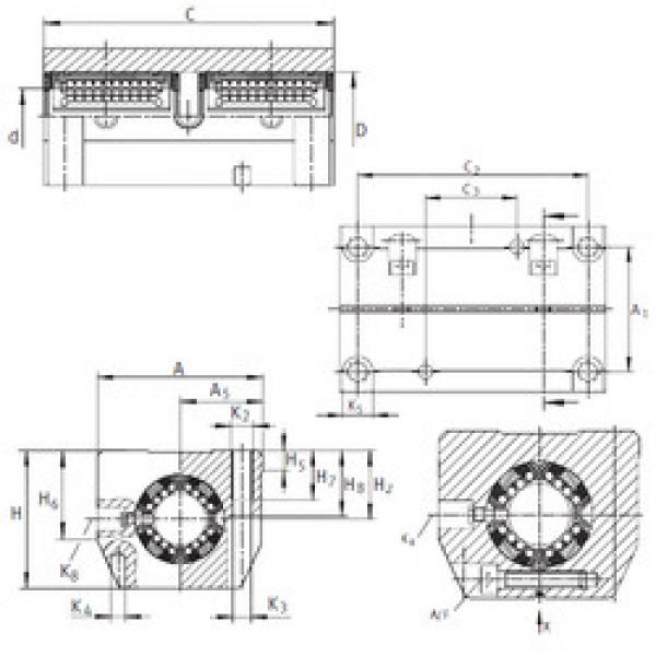 linear bearing shaft KTSS12-PP-AS INA #1 image