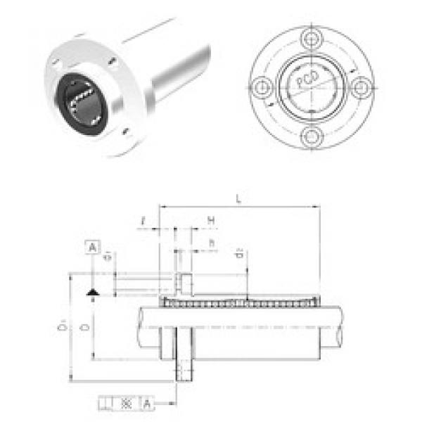 linear bearing shaft LMEFP12LUU Samick #1 image