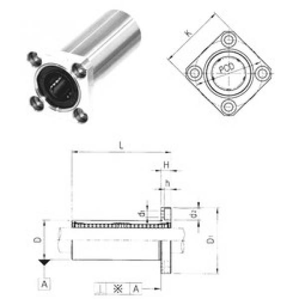 linear bearing shaft LMEK12L Samick #1 image