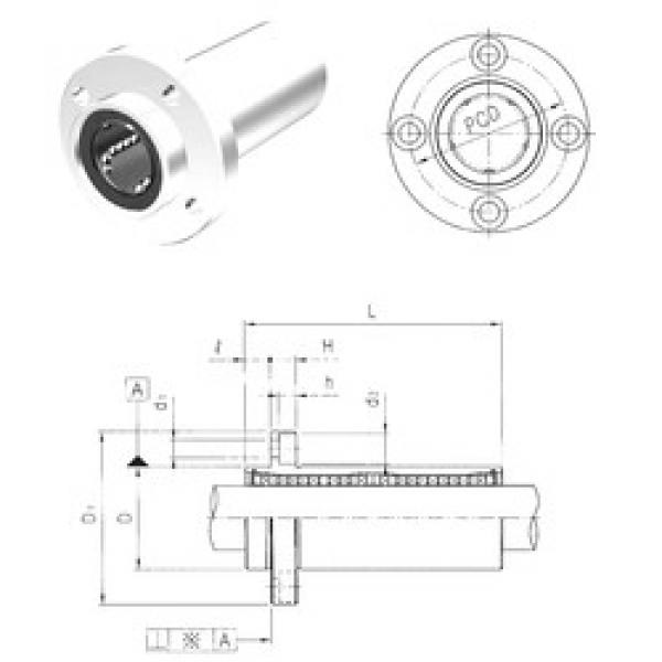 linear bearing shaft LMFP10LUU Samick #1 image