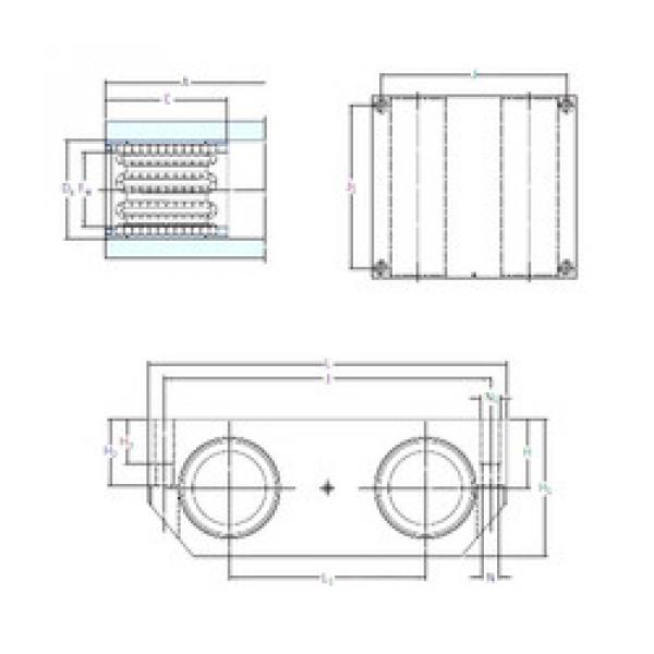 linear bearing shaft LQBR 16-2LS SKF #1 image