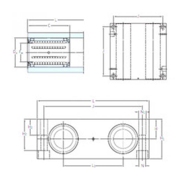 linear bearing shaft LQCD 16-2LS SKF #1 image