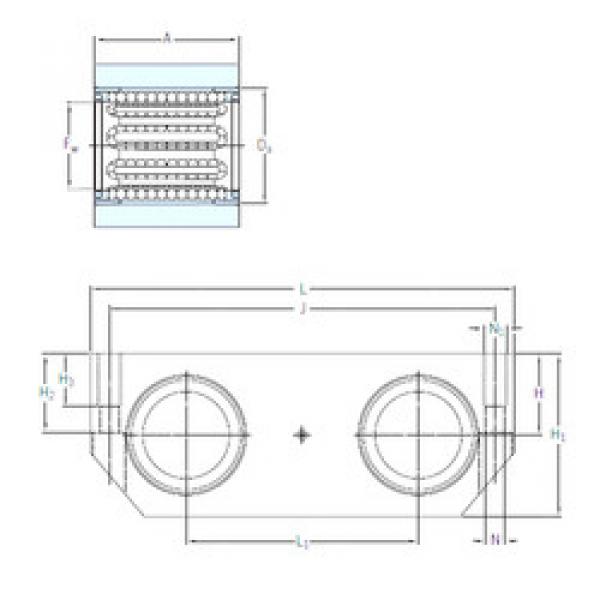 linear bearing shaft LTDR 12-2LS SKF #1 image