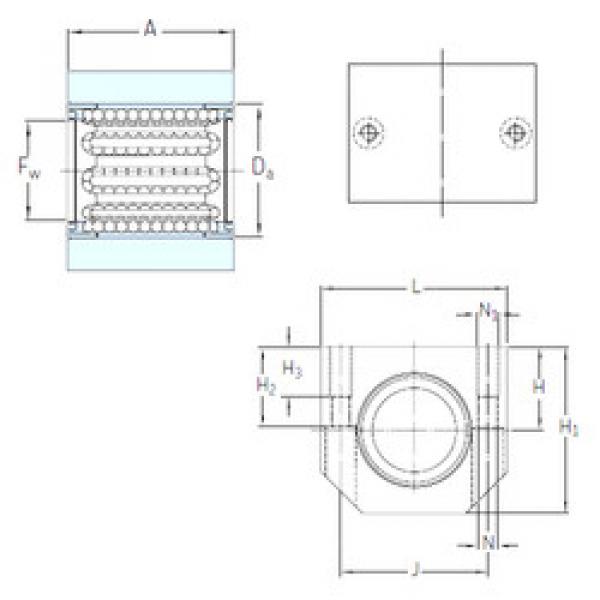 linear bearing shaft LUHR 12 SKF #1 image