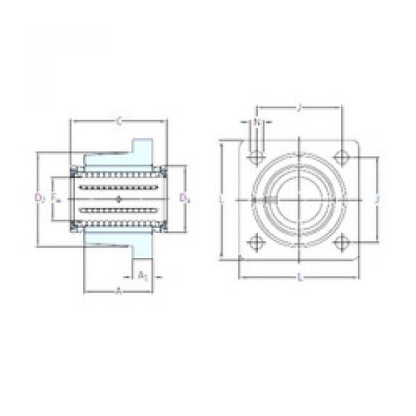 linear bearing shaft LVCR 12-2LS SKF #1 image