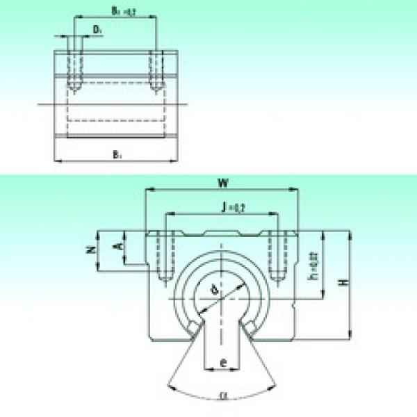 linear bearing shaft SBR 20-UU AS NBS #1 image