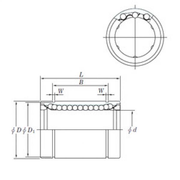 linear bearing shaft SESDM 3 KOYO #1 image