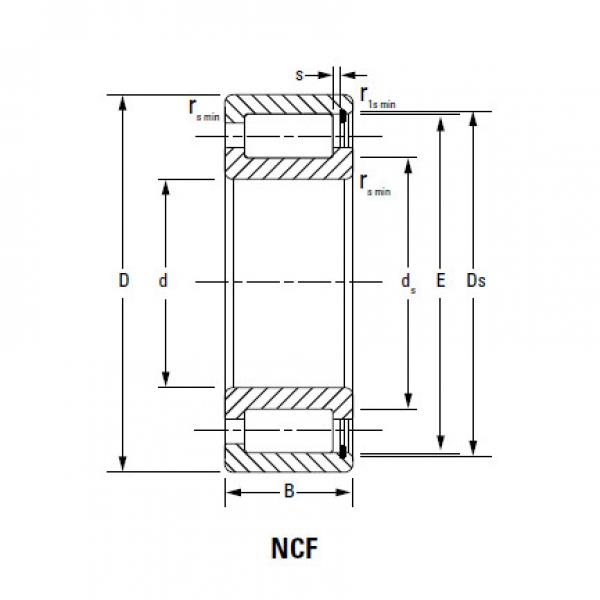 CYLINDRICAL ROLLER BEARINGS FULL COMPLEMENT NCF NCF18/530V #5 image