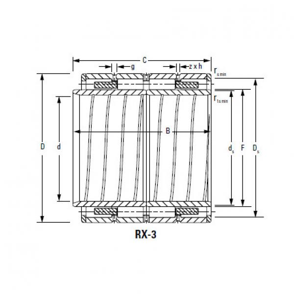 Four-Row Cylindrical Roller Bearings 200RYL1567 RY-6 #2 image